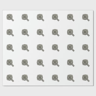 Papier Cadeau Croix celtique de noeud