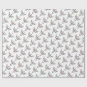 Papier Cadeau Croix chrétienne (Plat)