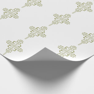 Papier Cadeau Croix chrétienne