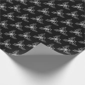 Papier Cadeau croix chrétienne (Coin)