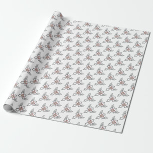 Papier Cadeau Croix chrétienne