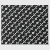 Papier Cadeau Croix chrétienne (Plat)