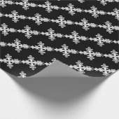Papier Cadeau Croix chrétienne (Coin)