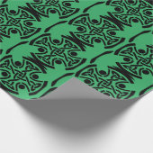 Papier Cadeau Croix chrétienne celtique (Coin)