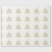 Papier Cadeau Croix de Pâques (Plat)