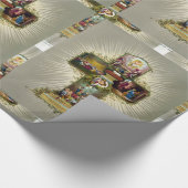 Papier Cadeau Croix de Pâques (Coin)