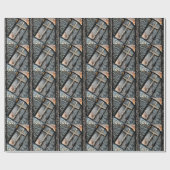 Papier Cadeau Croix de protection (Plat)