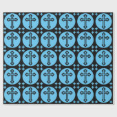 Papier Cadeau Croix orthodoxe (Plat)
