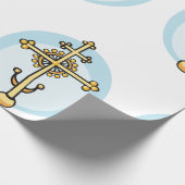 Papier Cadeau Croix religieuse (Coin)