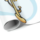 Papier Cadeau Croix religieuse (Coin rond)
