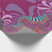 Papier Cadeau Croix rose et Plum (Coin)