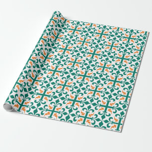 Papier Cadeau Croix vintage de Lilies Motif