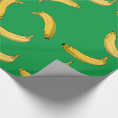 Papier Cadeau croquis de motif banana (Coin)