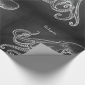 Papier Cadeau Croquis d'octopus