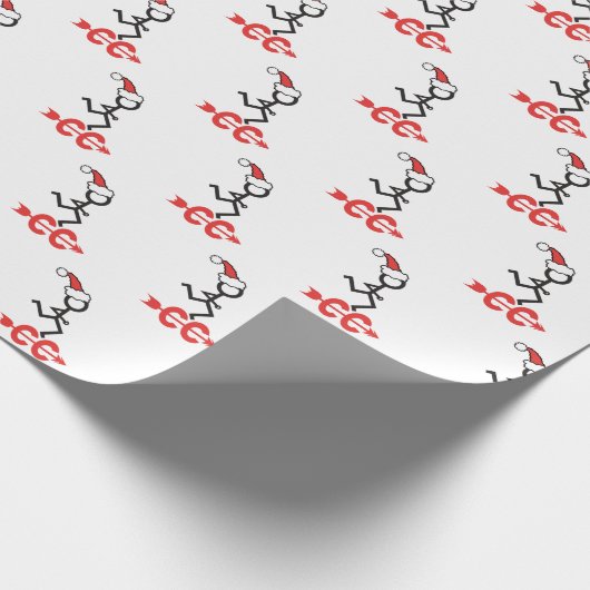 Papier Cadeau Cross Country Holiday CC Runner © Wrapping Paper (Coin)