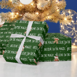 Papier Cadeau CROYER DANS LE Texte MAGIQUE