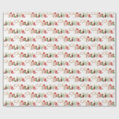 Papier Cadeau CROYEZ MIEUX Noël Esprit Typographie (Plat)