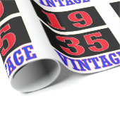 Papier Cadeau Cru 1935 (Coin rond)