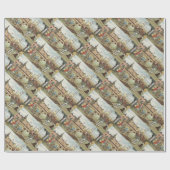 Papier Cadeau Cru de arrivée de Sinterklaas de Néerlandais de (Plat)