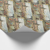 Papier Cadeau Cru de arrivée de Sinterklaas de Néerlandais de (Coin)