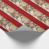 Papier Cadeau Cru un Joyeux Noël (Coin)