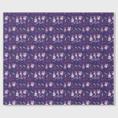 Papier Cadeau Cryptides Mignons - Motif Mothman (Plat)