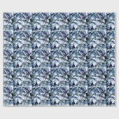 Papier Cadeau Crystal du triangle technologique : Arrière - plan (Plat)