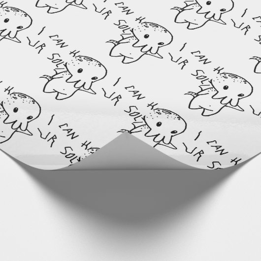 Papier Cadeau Cthulhu (Coin)