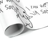 Papier Cadeau Cthulhu (Coin rond)