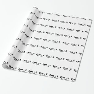 Papier Cadeau Ctrl Z