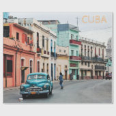 Papier Cadeau Cuba (Plat)