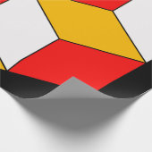 Papier Cadeau cubes 3d (Coin)