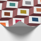 Papier Cadeau Cubes 3D (Coin)