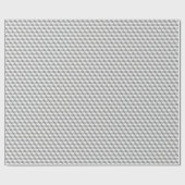 Papier Cadeau Cubes d'apparence 3D gris blanc (Plat)
