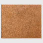 Papier Cadeau cuir Arrière - plan brun gros plan (Plat)