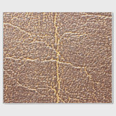 Papier Cadeau Cuir naturel couverture texture abstraite, âgée, (Plat)