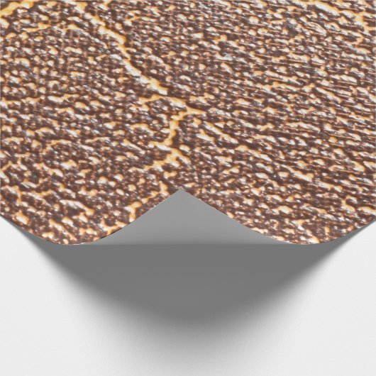 Papier Cadeau Cuir naturel couverture texture abstraite, âgée, (Coin)