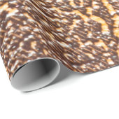 Papier Cadeau Cuir naturel couverture texture abstraite, âgée, (Coin rond)