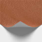 Papier Cadeau cuir orange (Coin)