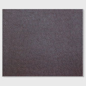 Papier Cadeau Cuir pourpre Faux Grain (Plat)