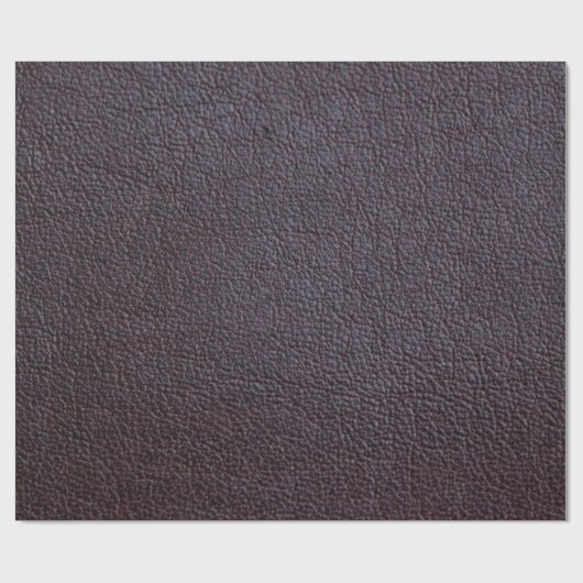 Papier Cadeau Cuir pourpre Faux Grain (Plat)