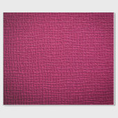 Papier Cadeau Cuir rose (Plat)