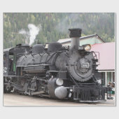 Papier Cadeau Cuisez le moteur à la vapeur de train, le (Plat)