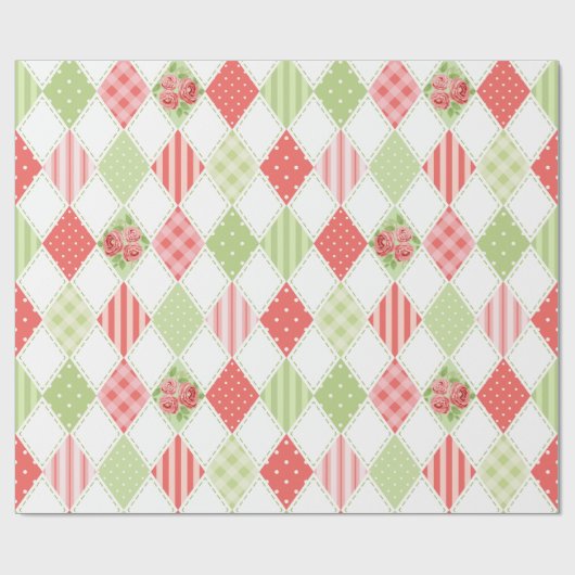 Papier Cadeau Cuisine d'art rose (Plat)