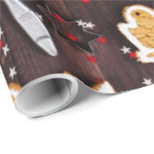 Papier Cadeau Cuisine de vacances (Coin rond)