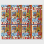 Papier Cadeau CUISINE ITALIENNE À FLORENCE J'aime la Toscane (Plat)