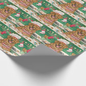 Papier Cadeau Cuisine rétritrice de la baie de Chesapeake : Noël (Coin)