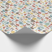 Papier Cadeau Cuisine vintage (Coin)