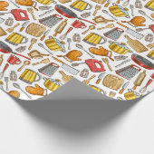 Papier Cadeau Cuisine vintage (Coin)