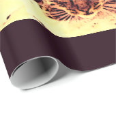 PAPIER CADEAU CUISINE WILD CAT (Coin rond)